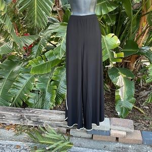 MSK palazzo pants with rhinestone bling